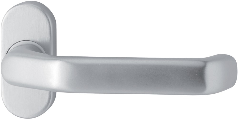 FORMAT Drücker-Halbgarnitur ohne Schlüsselrosette, FO-1200, Aluminium