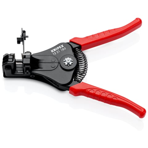 Knipex Abisolierzange 12 21 180 mit Formmessern 180 mm
