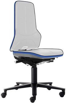 Produktbild bimos Neon – ESD-Basisstuhl (ohne Polster) mit Synchrontechnik und Rollen