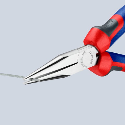 Knipex Langbeckzange 30 25 160 verchromt mit Comfort-Griffen 160 mm