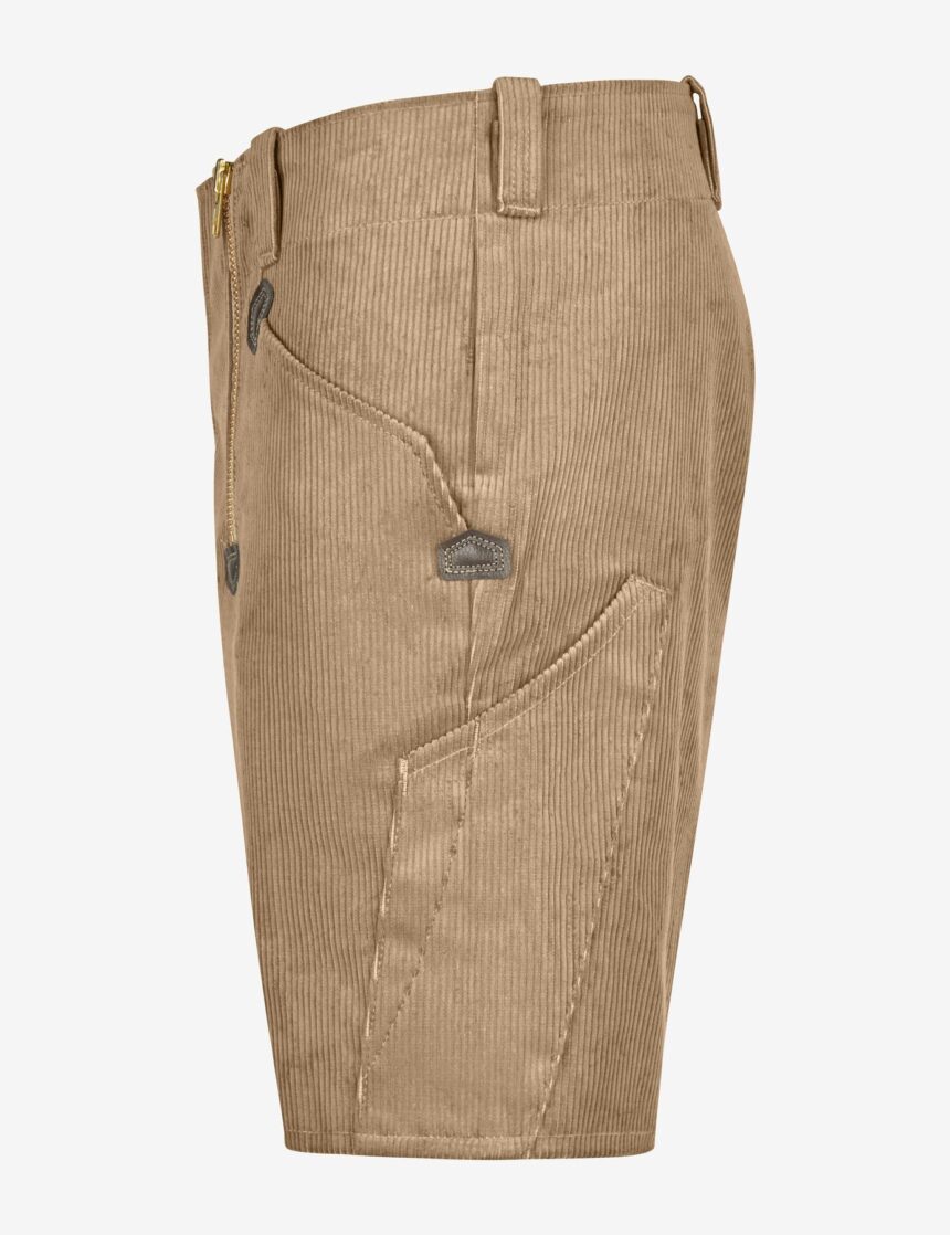 FHB HANS Zunft-Shorts Genuacord, schwarz, Gr. 52