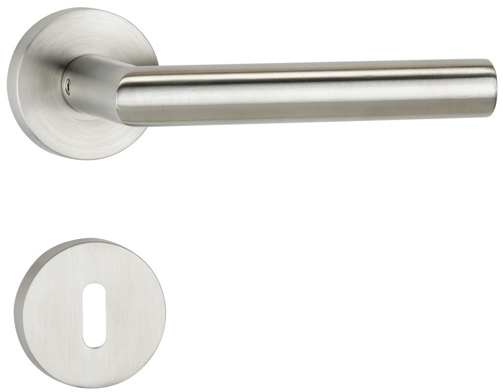 HERMAT Drückergarnitur 1802/2336.SC,Ros.,rd.,BB,8,ER,TS 37-47