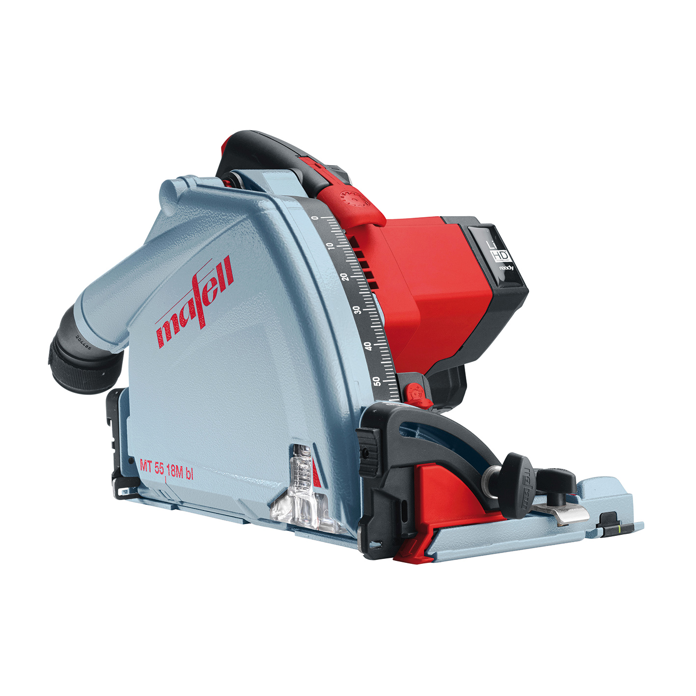 Mafell Akku-Tauchsäge MT 55 18M bl Produktansicht im T-MAX