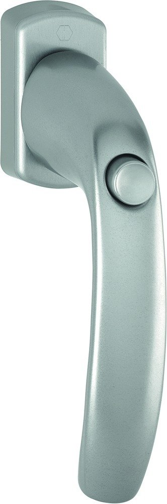 HOPPE Fenstergriff 0810SV/U10,Druckkn.,eck,7/43,F9