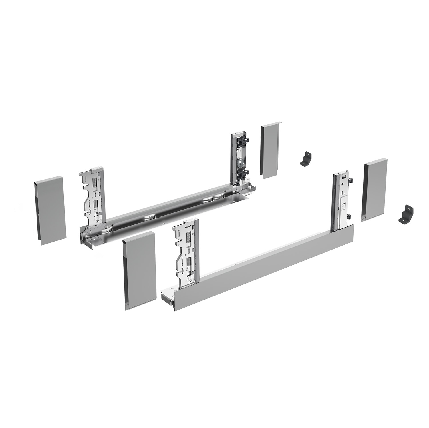 HETTICH AvanTech YOU Set Inlayzarge, Höhe 187 mm