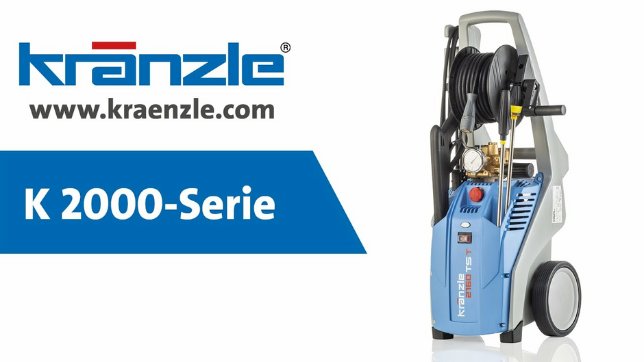 Kränzle Hochdruckreiniger K 2160 TST 140 bar 11 l/min 230V 3,2kW mit Schlauchtrommel