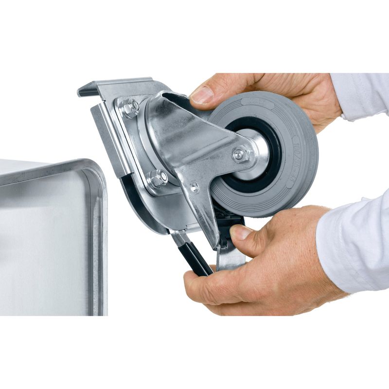 ZARGES Clip-On Lenkrollensatz 40742