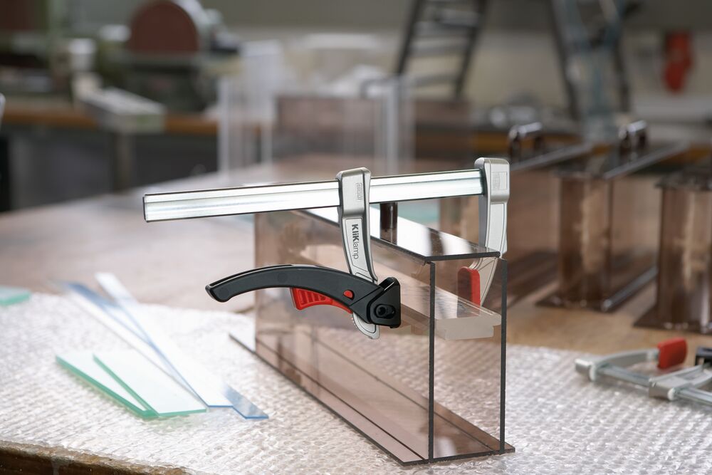 Bessey Hightech-Hebelzwinge KliKlamp KLI16 160mm Spannweite 80mm Ausladung
