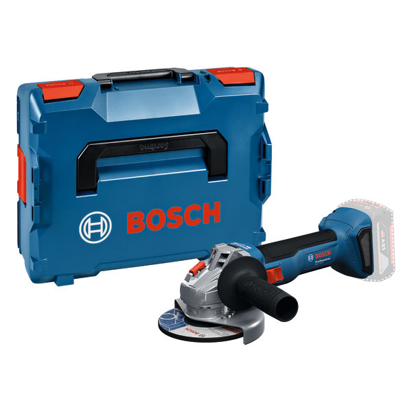 Bosch Akku-Winkelschleifer Set GWS 18V-8 (solo, L) inkl. Diamant- & Trennscheibe