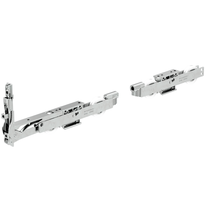 GU Hebeschiebe Laufwagen K-16488-00-0-1 ferGUard*silber 350 kg