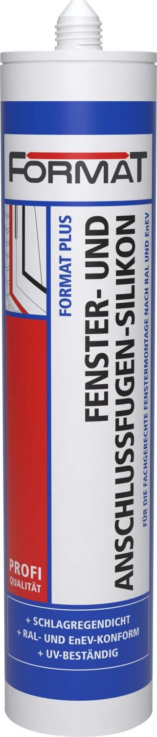 Format Plus Fenster-u.Anschlussfugensilikon 310 ml grau