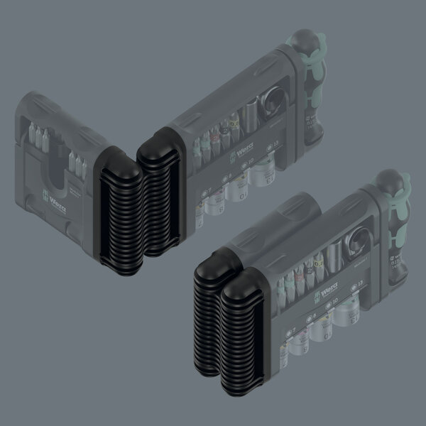 Compact folding up with the flexible hinge 9550