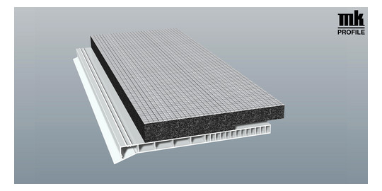 MENKE Rollladenkastendeckel D160 Flex 160mm mit 20mm Flex-Isolierung Alukaschiert