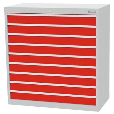 b+h Bedrunka+Hirth Schubladenschrank T500 980mm Tiefe 500mm R 36-16 9 Schubladen