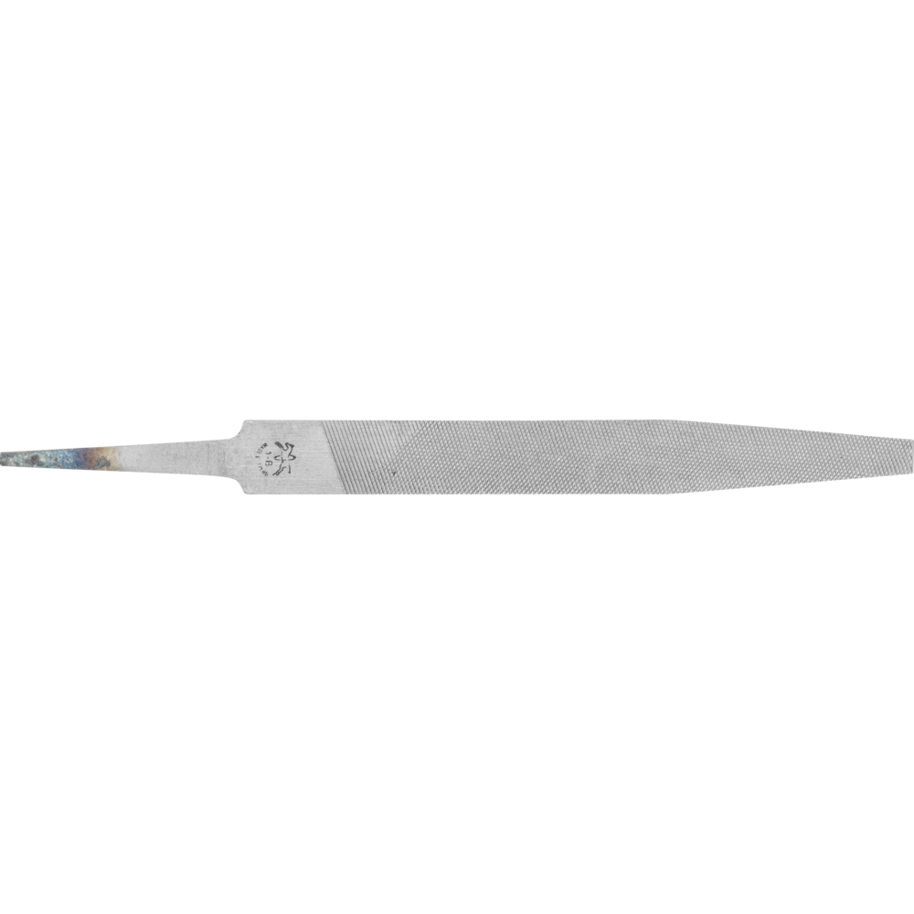 Pferd Werkstattfeile Flachspitz 100mm Hieb 1 für grobe Zerspanung, Schruppen