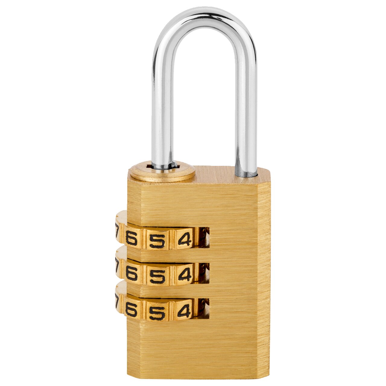 Burg Wächter Combi Lock 80 Zahlenschloss Messing 20mm