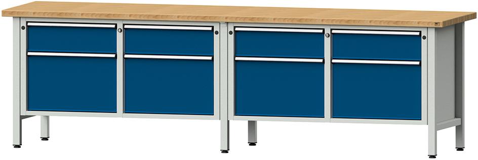 ANKE Kastenwerkbank Serie V, Breite 2800 mm