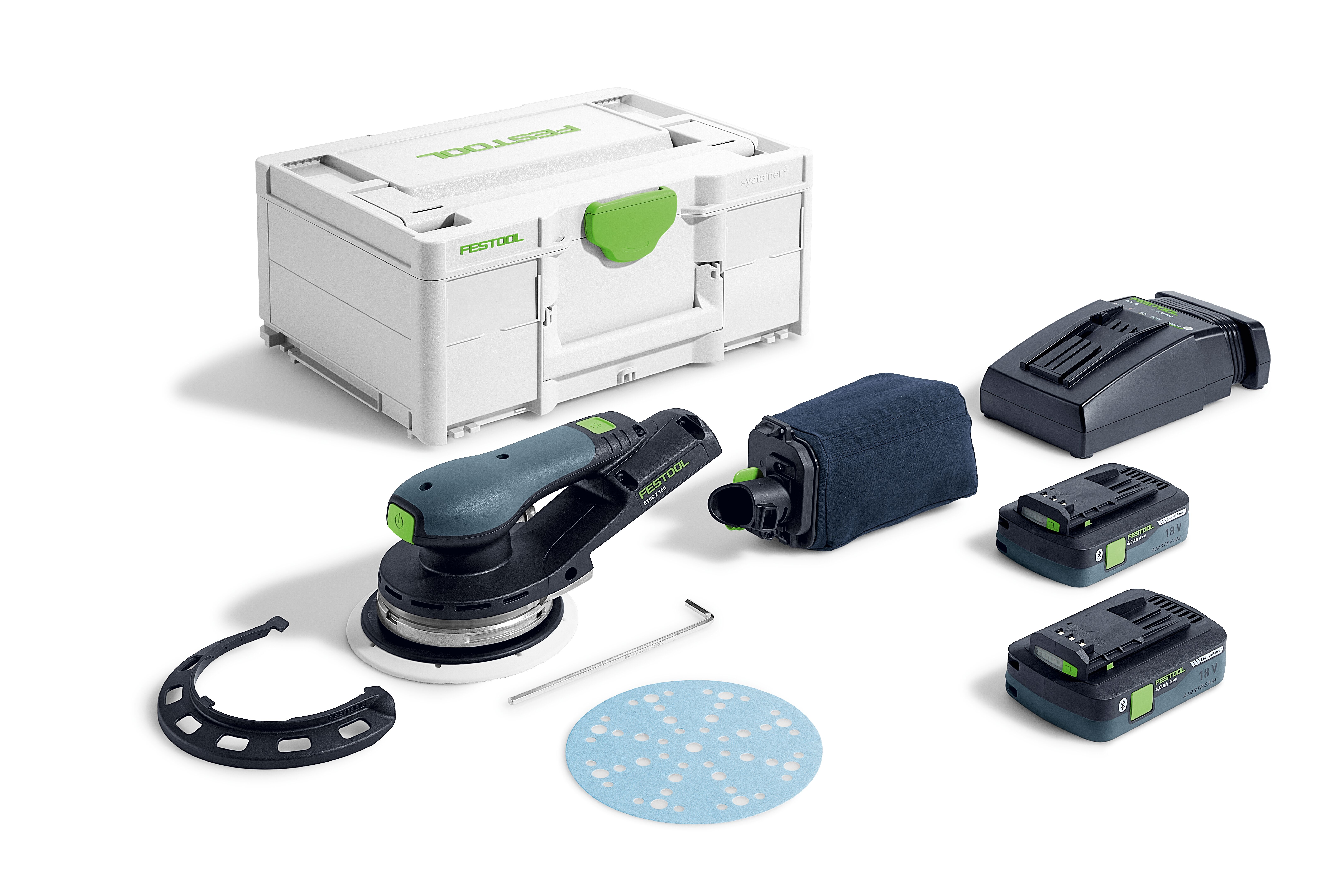 Akku-Exzenterschleifer ETSC 2 150 4,0 I-Plus, Computerausrüstung, Elektronik, Hardware, Maschine