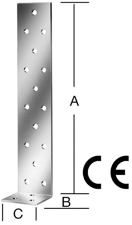 Produktbild Vormann Beton-Flachstahlanker 200X40X2,0