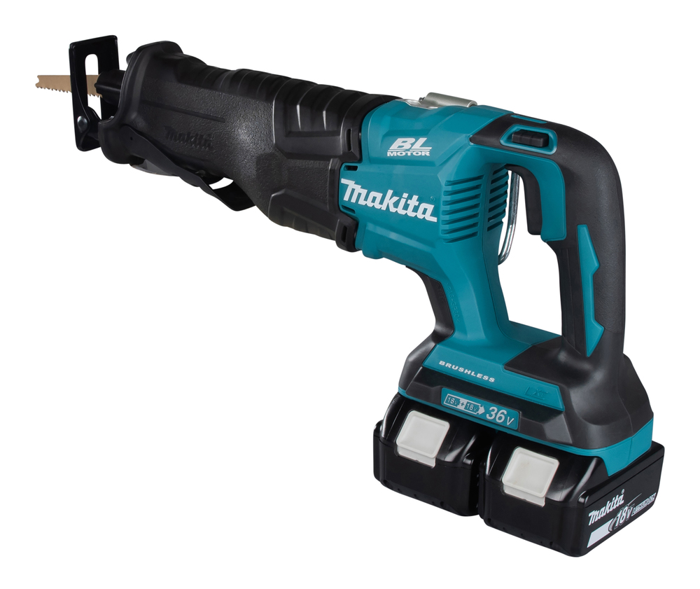 Makita Akku-Reciprosäge DJR360ZK 2x18V 36V bürstenlos 32mm Hubhöhe