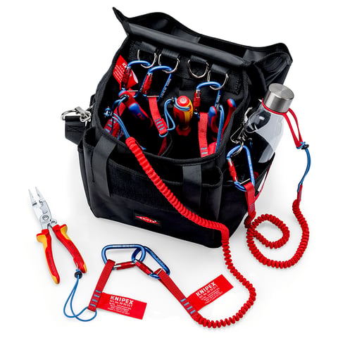 Knipex Werkzeugtasche für Höhenarbeiten leer klein 300 mm 00 50 50 T LE