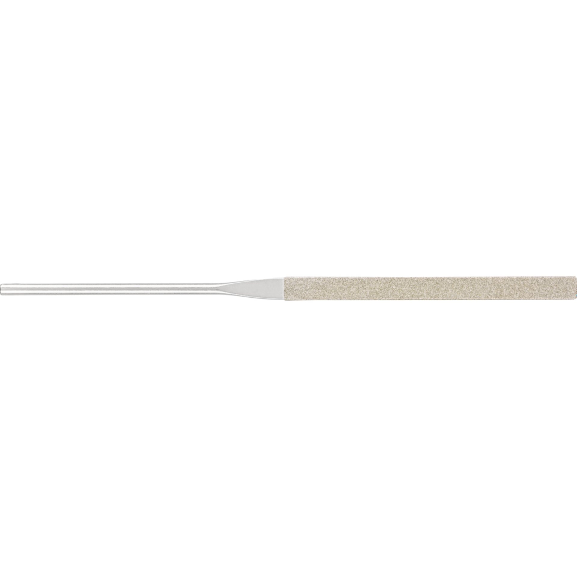 Pferd Diamant-Nadelfeile flachstumpf rd. Kante 140mm D126 (mittel) für harte