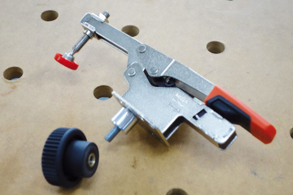 Bessey Adapter für Multifunktionstische STC-SET-T20 Lochdurchmesser 20mm Plattenstärke 19-25mm