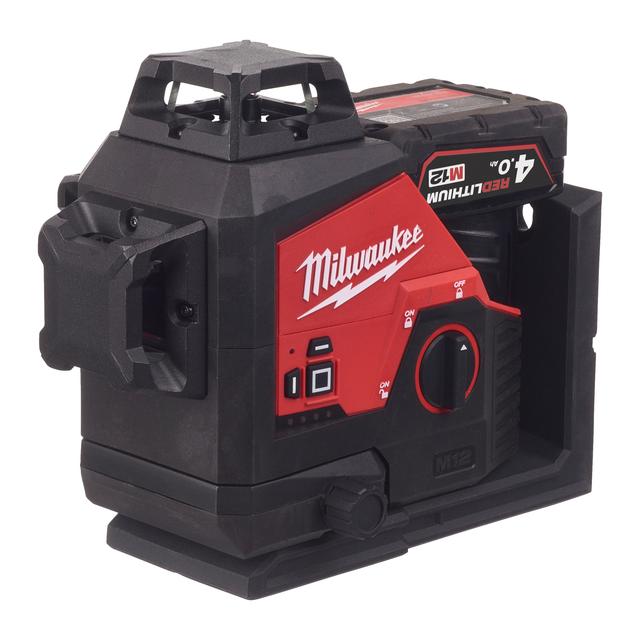Milwaukee Kreuzlinienlaser 3 x 360° M123PL-401C