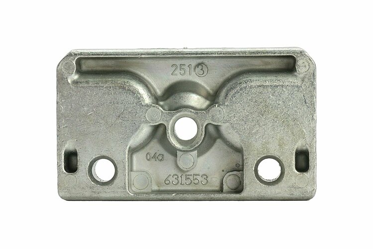 Roto NT SH Schließstück mit Boden 631527 Holz Eurofalz 30mm universal Zink