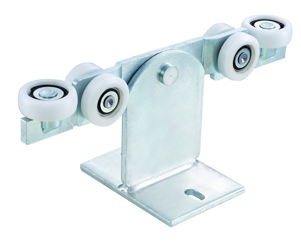Rollapp., 564,doppelpaar.,zum Anschrauben,für Prof.-Nr.500, 250kg,L 358,bl.chr.