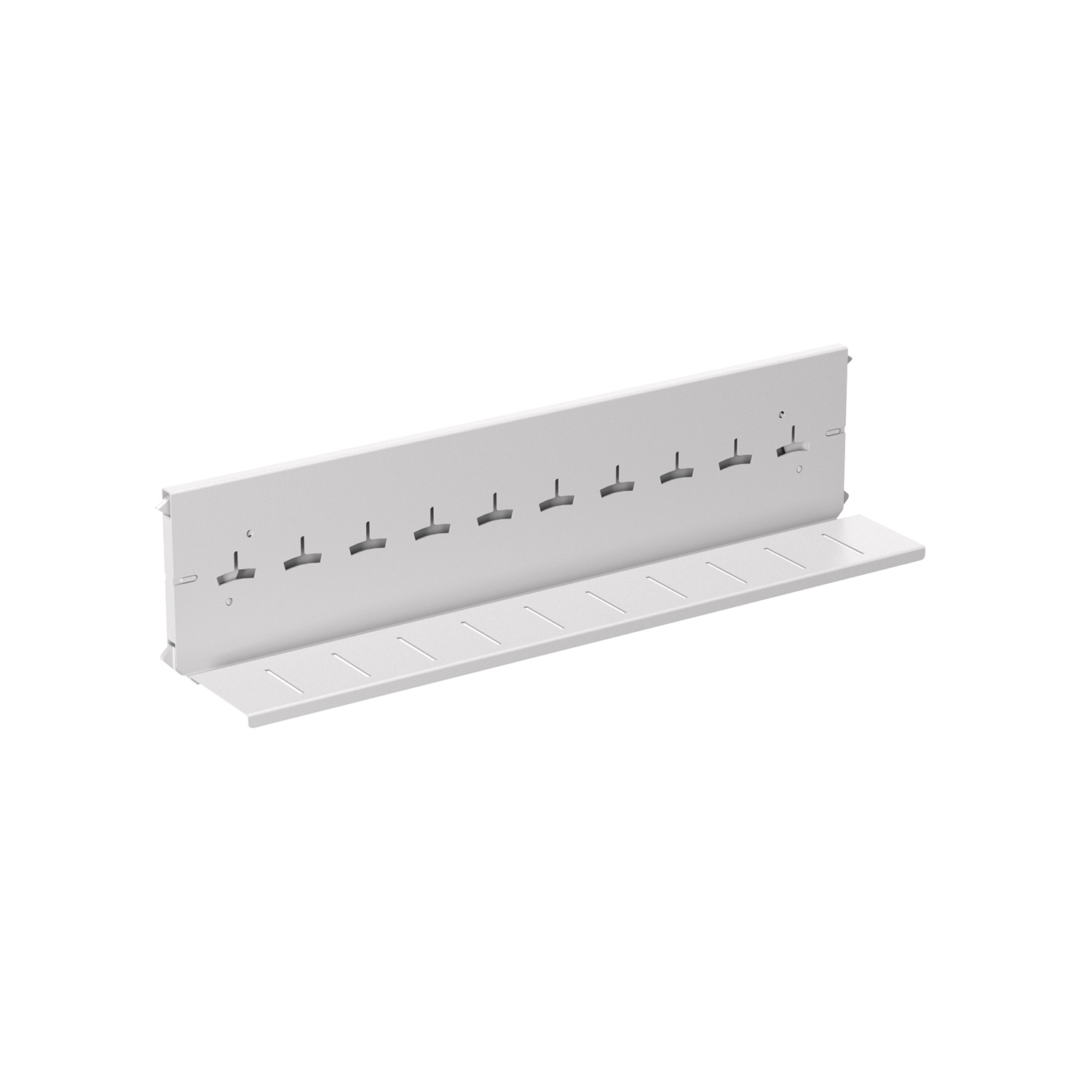 HETTICH Karteibahn, 400 mm, Aluminium Optik