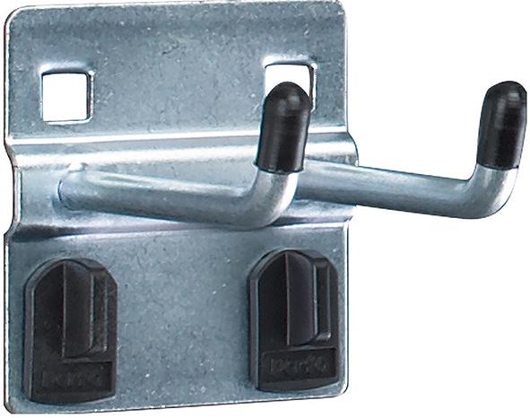 bott Doppelhaken B20xT50xH60xD6 mm für Lochplatten für Lochplatten bott