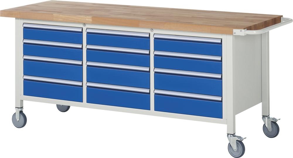 RAU Fahrbare Werkbank 8000 - Modell 8579 B2000 x T700 x H880 mm
