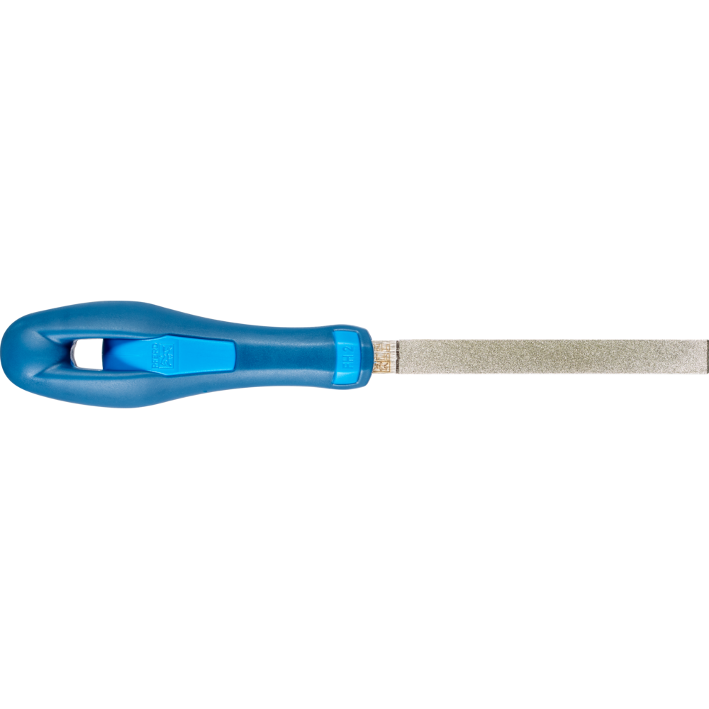 Pferd Diamant-Werkstattfeile flachstumpf 100mm D126 (mittel) für harte