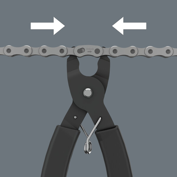 Chain lock tool, Gerät