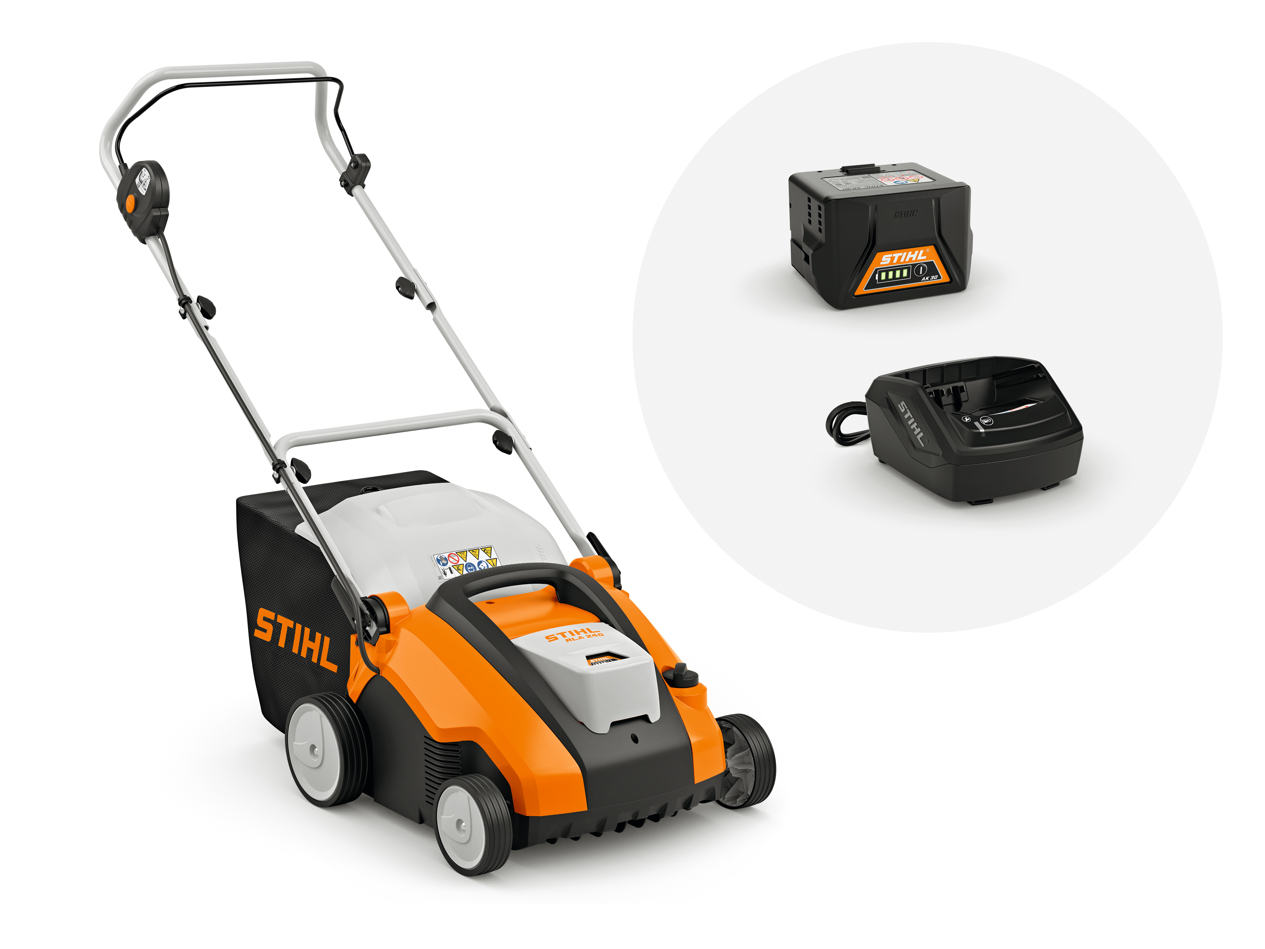 Stihl RLA 240, Set mit AK 30 und AL 101