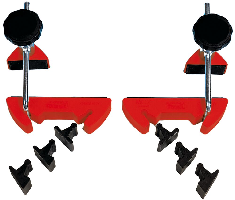Bessey Gehrungs-Spannsystem MCX für Winkel 22.5° bis 60° mit 100mm Spannweite