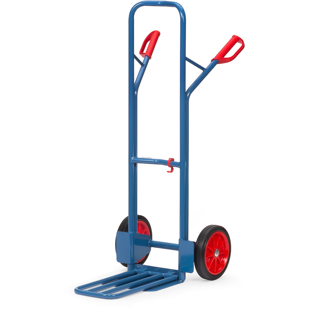 Fetra Paketkarre K1326V 300 kg Vollgummiräder 260x56mm Stahlrohr Klappschaufel