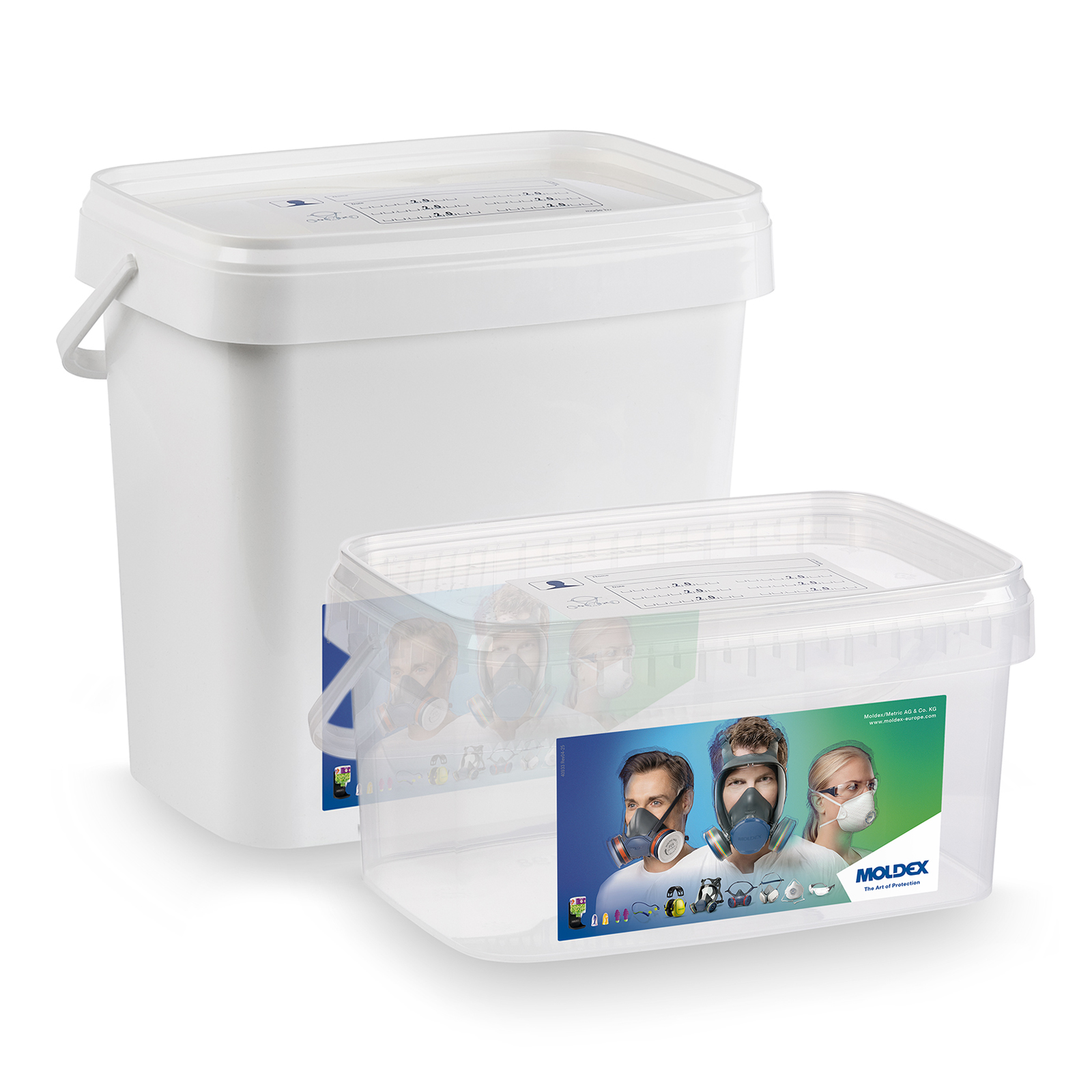 Moldex Aufbewahrungsbox 7995 für Halbmasken