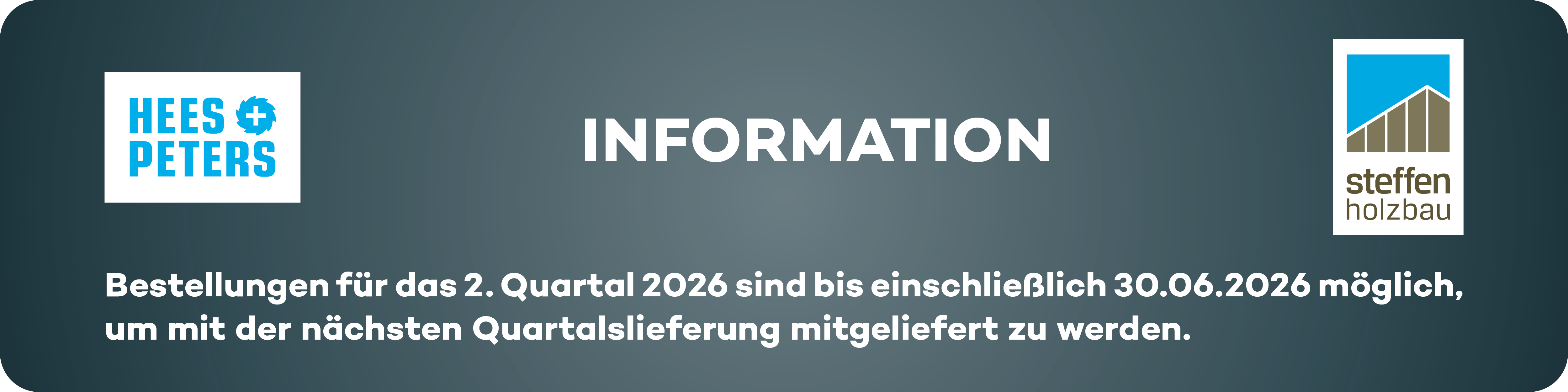 information, banner, logo, holzbau, steffen, information, banner, lieferung, zeitleiste, logo