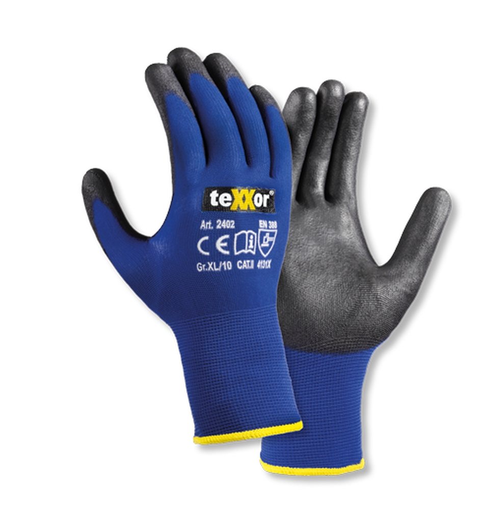teXXor® Nylon-Strickhandschuhe TOUCH