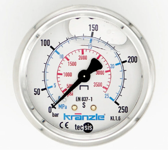 Kränzle Manometer 0-250 bar