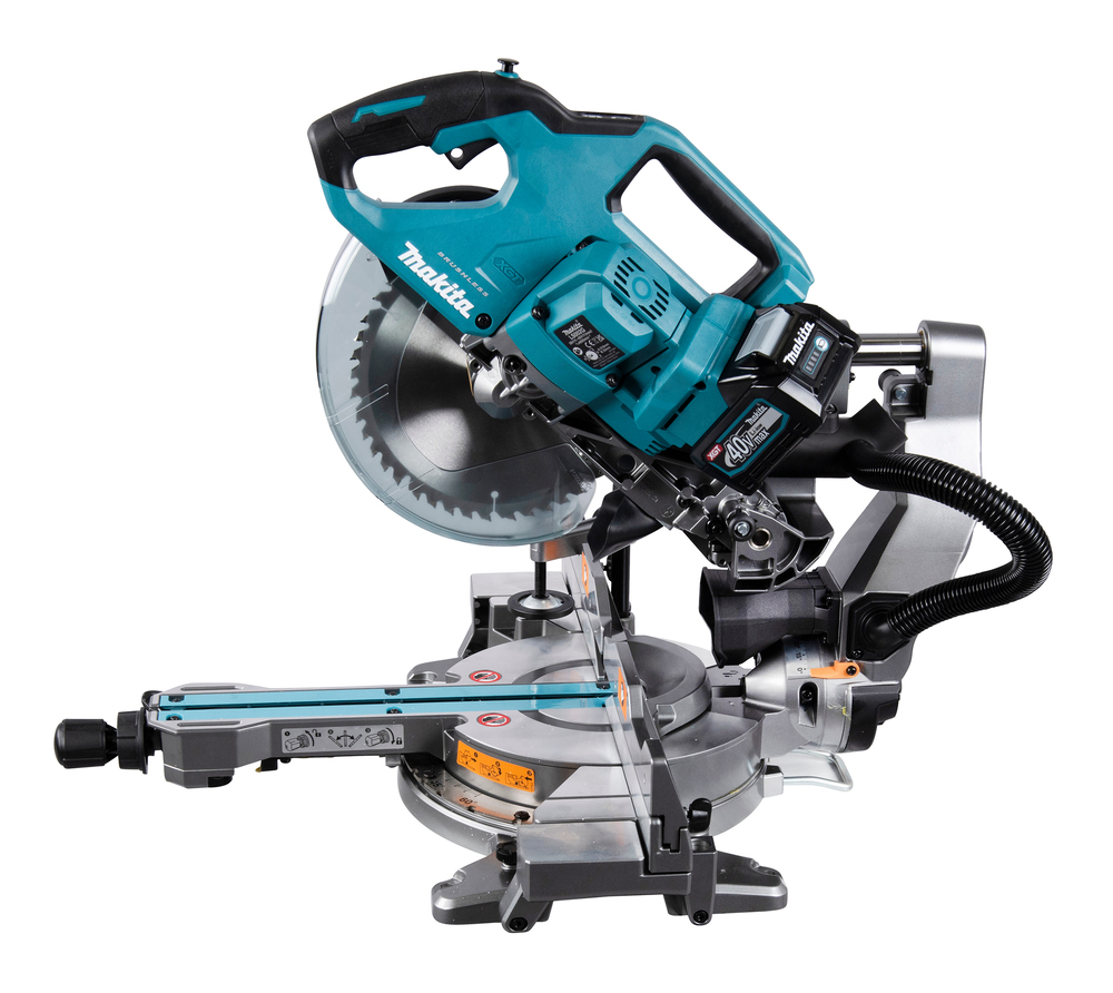 Makita Akku-Kapp- und Gehrungssäge LS002G 40V max. (ohne Akku, ohne Ladegerät) inkl. AWS Funk-Adapter
