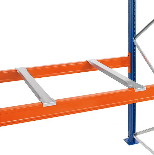 SCHULTE Lagertechnik Tiefenauflage T800 mm glatte Ausführung Tragkraft 1352kg/Paar