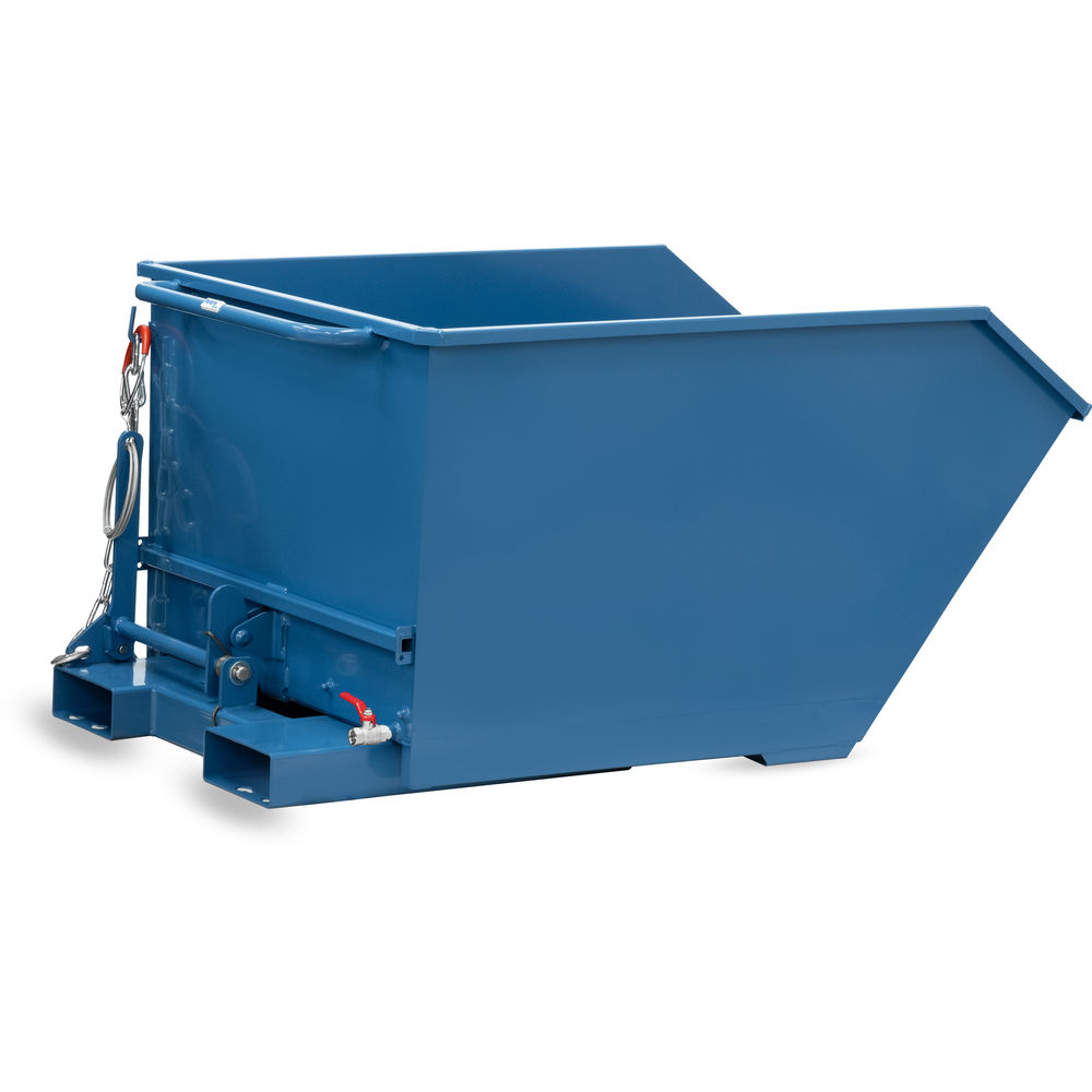Fetra Kippbehälter mit Ablasshahn 6250A 500 Liter 1000 kg