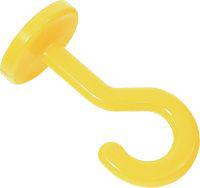 Produktbild PA-Haken Kunststoff Gelb SINOtec