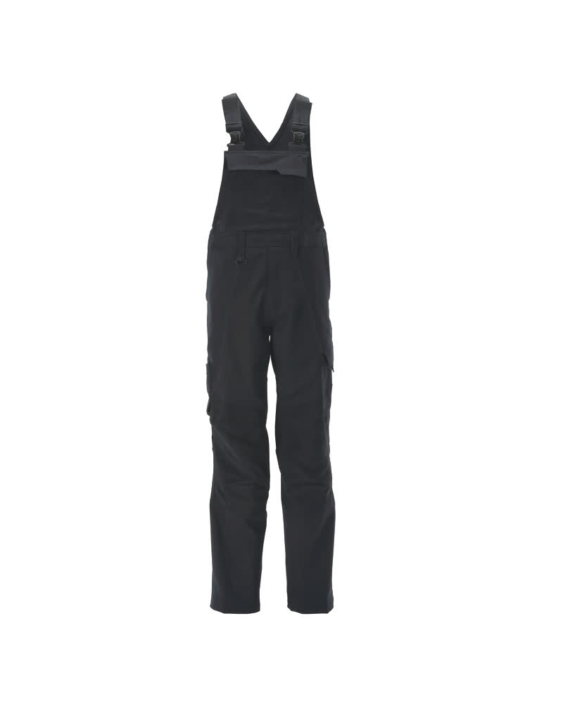 Produktfoto Mascot Latzhose, Knietaschen, Stretch,Baumwolle Latzhose Größe 76C46, schwarz