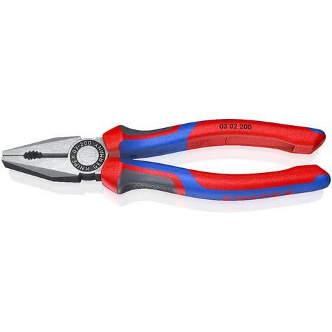 Knipex Kombizange 03 02 200 mit Comfort-Griffen 200mm