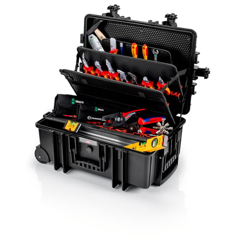 Knipex Werkzeugkoffer "Robust45 Move" Elektro 66 Teile
