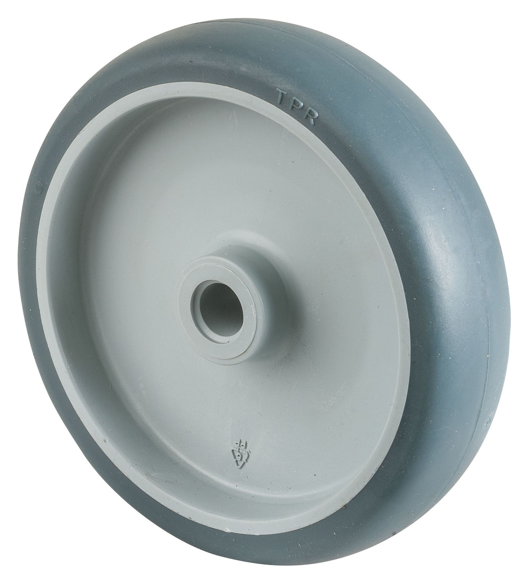 BS Rollen Gummirad A80.125 125mm thermoplastischer Gummi Gleitlager